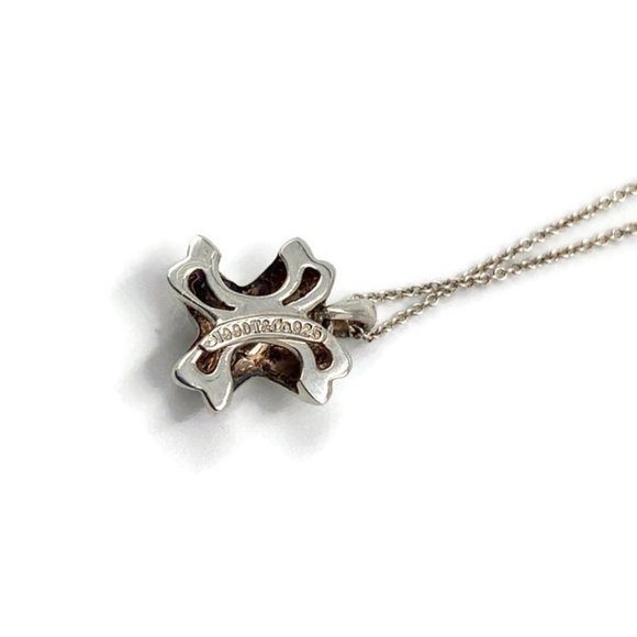 Authentic Tiffany & Co. Silver 925 Cross Necklace - Picture 4 of 8
